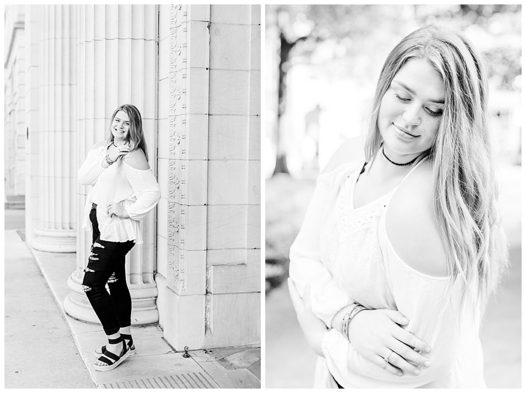 downtown knoxville senior session