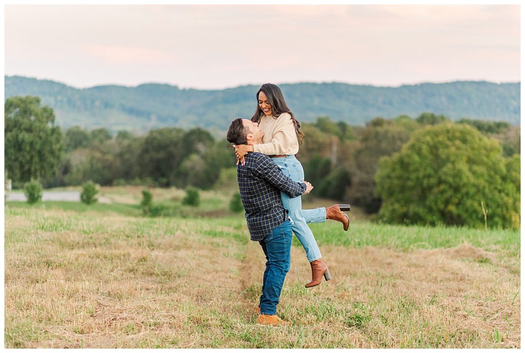 howe farms engagement session