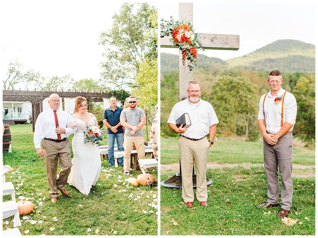 fall barn wedding