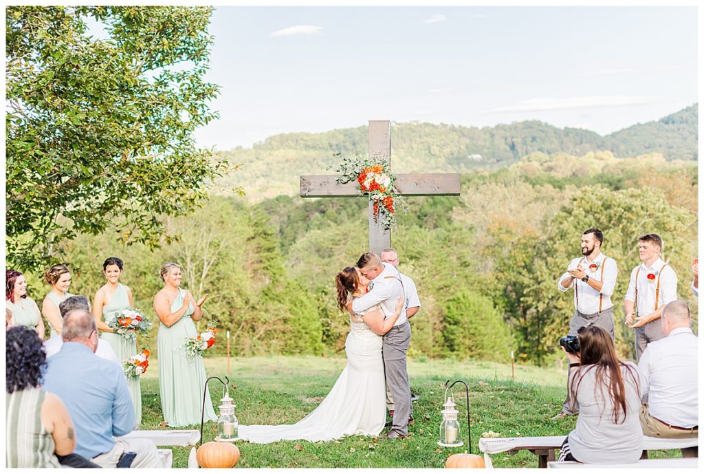 mountain ceremony at riverbend farms